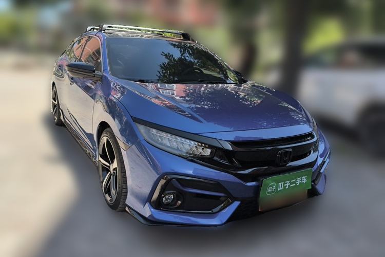 Used Honda Civic 2021 HATCHBACK 220TURBO CVT Trendy Cool Edition Front Right 45 Deg