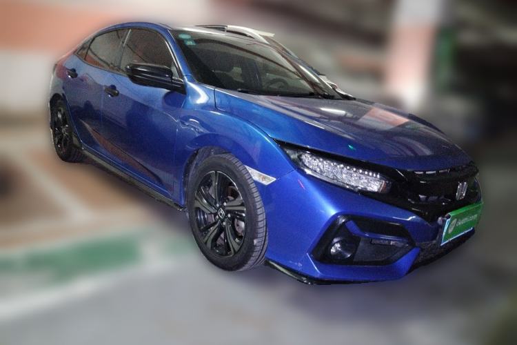Used Honda Civic 2021 HATCHBACK 220TURBO CVT Trendy Cool Edition Front Right 45 Deg