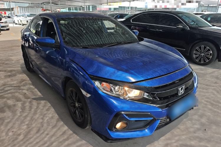 Used Honda Civic 2021 HATCHBACK 220TURBO CVT New Trendsetter Front Right 45 Deg