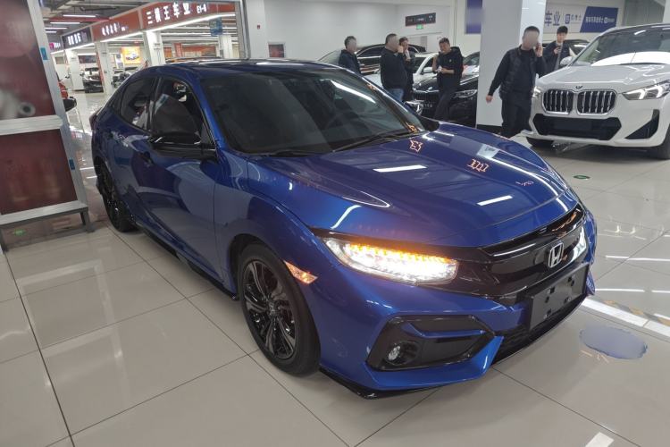 Used Honda Civic 2021 HATCHBACK 220TURBO CVT Trendy Cool Edition Front Right 45 Deg