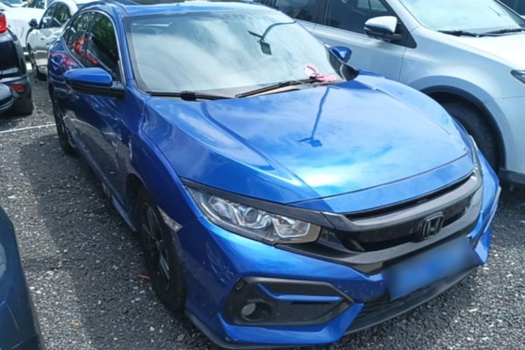 Used Honda Civic 2021 HATCHBACK 220TURBO CVT New Trendsetter Front Right 45 Deg
