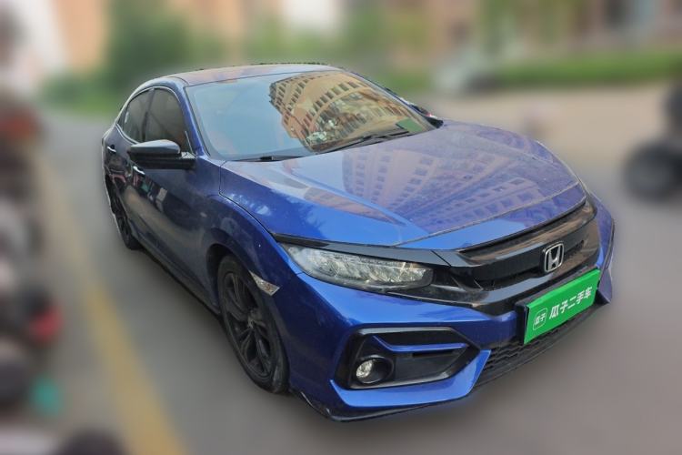 Used Honda Civic 2021 HATCHBACK 220TURBO CVT Trendy Cool Edition Front Right 45 Deg