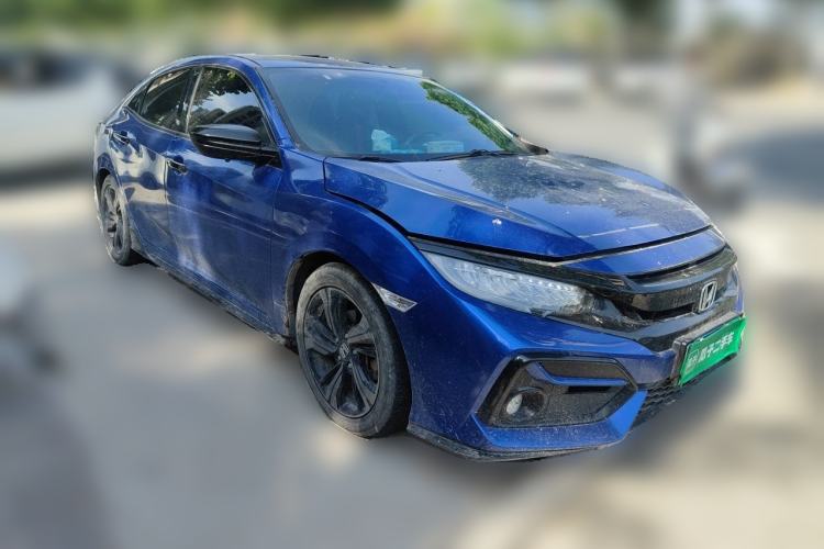 Used Honda Civic 2021 HATCHBACK 220TURBO CVT Trendy Cool Edition Front Right 45 Deg