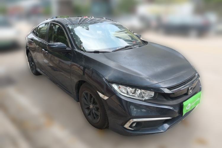 Used Honda Civic 2021 HATCHBACK 220TURBO CVT New Trendsetter Front Right 45 Deg