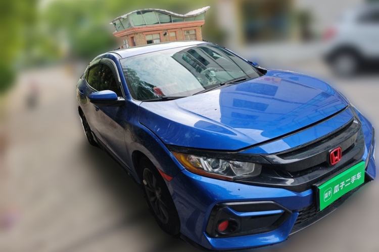 Used Honda Civic 2021 HATCHBACK 220TURBO CVT New Trendsetter Front Right 45 Deg
