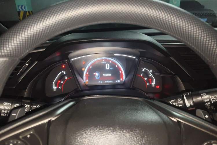 Used Honda Civic 2021 HATCHBACK 220TURBO CVT Trendy Cool Edition Instrument Cluster