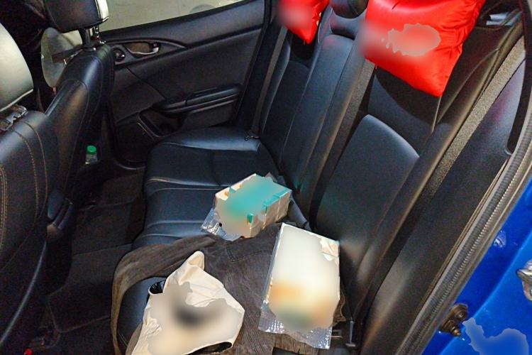 Used Honda Civic 2021 HATCHBACK 220TURBO CVT New Trendsetter Left Rear Seat