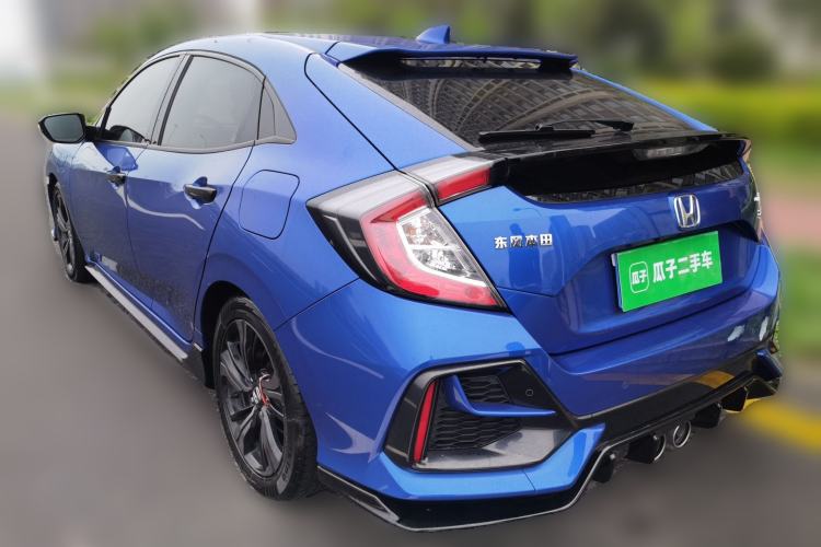 Used Honda Civic 2021 HATCHBACK 220TURBO CVT Trendy Cool Edition Rear Left 45 Deg