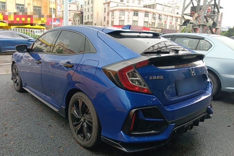 Used Honda Civic 2021 HATCHBACK 220TURBO CVT Trendy Cool Edition Rear Left 45 Deg
