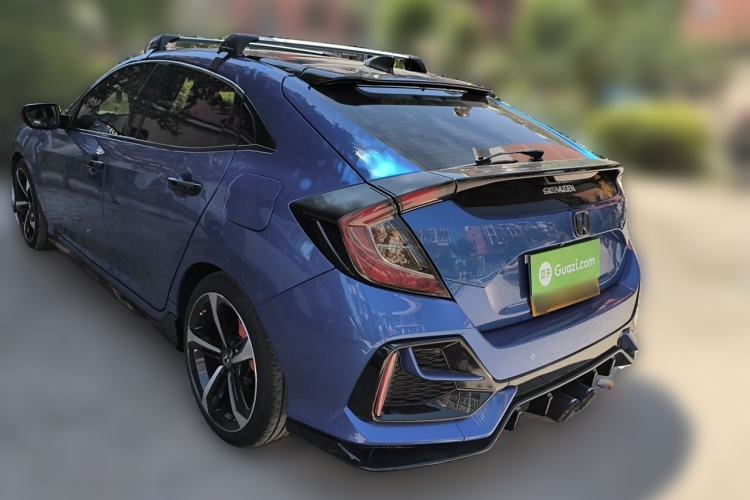 Used Honda Civic 2021 HATCHBACK 220TURBO CVT Trendy Cool Edition Rear Left 45 Deg