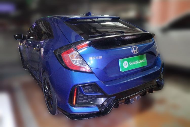 Used Honda Civic 2021 HATCHBACK 220TURBO CVT Trendy Cool Edition Rear Left 45 Deg