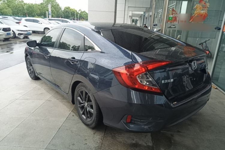 Used Honda Civic 2021 HATCHBACK 220TURBO CVT New Trendsetter Rear Left 45 Deg