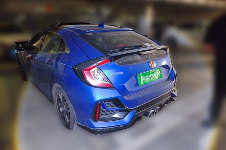 Used Honda Civic 2021 HATCHBACK 220TURBO CVT New Trendsetter Rear Left 45 Deg