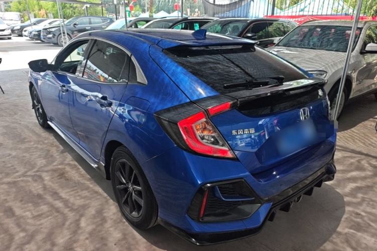 Used Honda Civic 2021 HATCHBACK 220TURBO CVT New Trendsetter Rear Left 45 Deg
