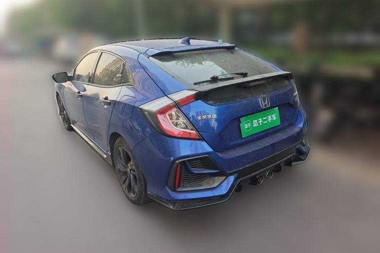 Used Honda Civic 2021 HATCHBACK 220TURBO CVT Trendy Cool Edition Rear Left 45 Deg