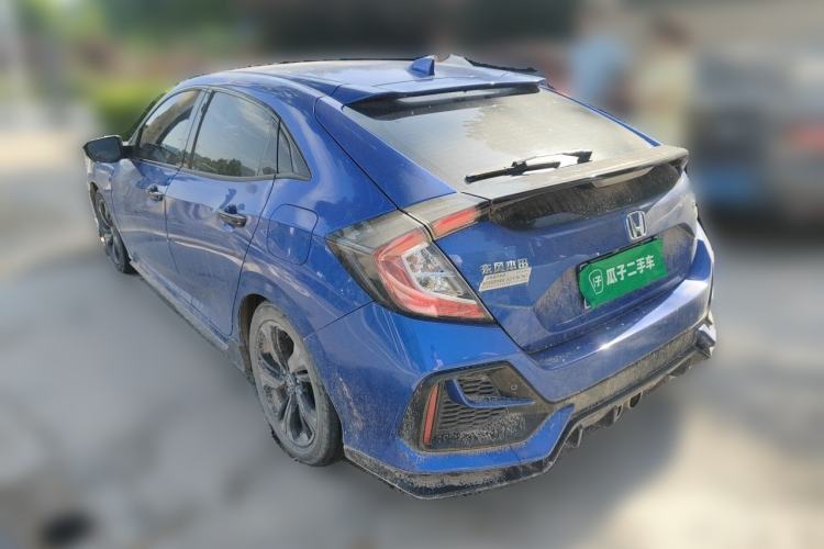 Used Honda Civic 2021 HATCHBACK 220TURBO CVT Trendy Cool Edition Rear Left 45 Deg