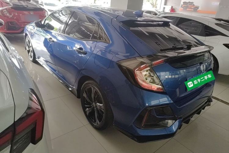 Used Honda Civic 2021 HATCHBACK 220TURBO CVT Trendy Cool Edition Rear Left 45 Deg