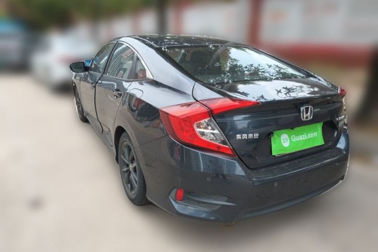 Used Honda Civic 2021 HATCHBACK 220TURBO CVT New Trendsetter Rear Left 45 Deg