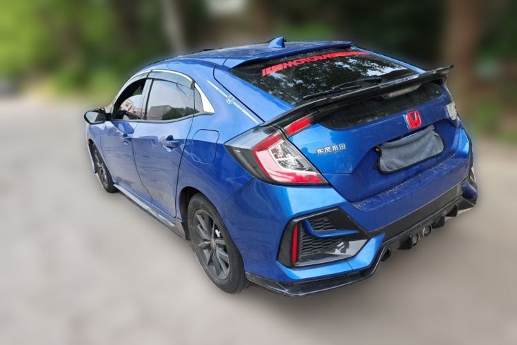 Used Honda Civic 2021 HATCHBACK 220TURBO CVT New Trendsetter Rear Left 45 Deg