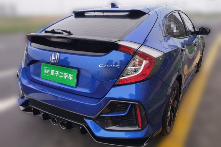 Used Honda Civic 2021 HATCHBACK 220TURBO CVT Trendy Cool Edition Rear Right 45 Deg