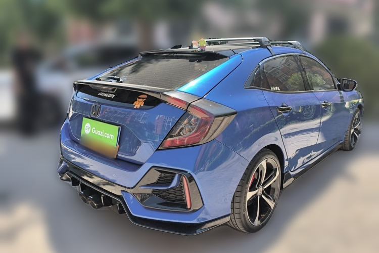 Used Honda Civic 2021 HATCHBACK 220TURBO CVT Trendy Cool Edition Rear Right 45 Deg