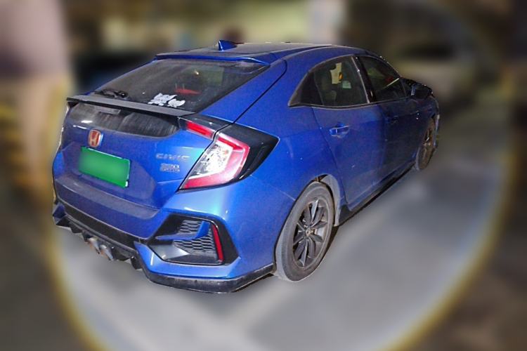 Used Honda Civic 2021 HATCHBACK 220TURBO CVT New Trendsetter Rear Right 45 Deg
