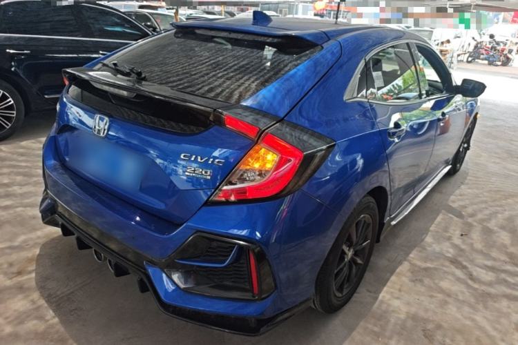 Used Honda Civic 2021 HATCHBACK 220TURBO CVT New Trendsetter Rear Right 45 Deg