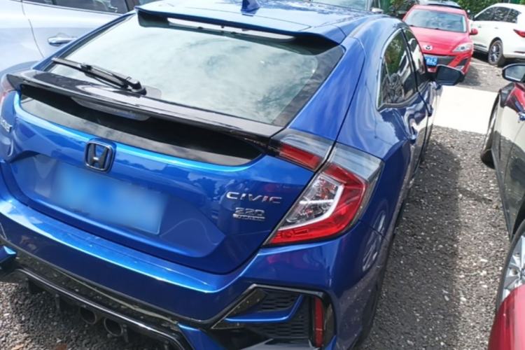 Used Honda Civic 2021 HATCHBACK 220TURBO CVT New Trendsetter Rear Right 45 Deg