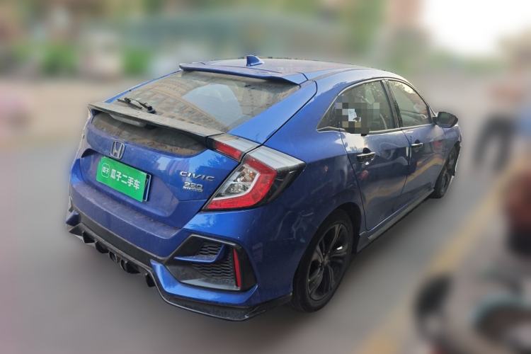 Used Honda Civic 2021 HATCHBACK 220TURBO CVT Trendy Cool Edition Rear Right 45 Deg