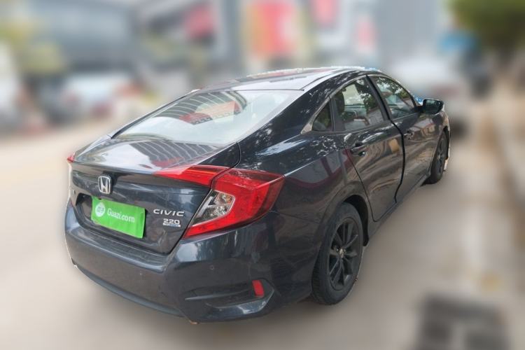 Used Honda Civic 2021 HATCHBACK 220TURBO CVT New Trendsetter Rear Right 45 Deg