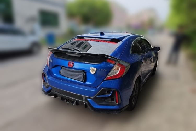 Used Honda Civic 2021 HATCHBACK 220TURBO CVT New Trendsetter Rear Right 45 Deg