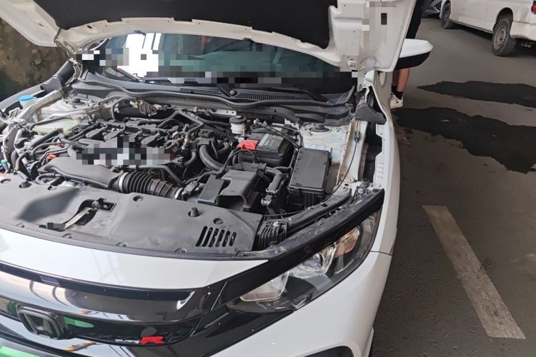 Used Honda Civic 2021 HATCHBACK 220TURBO CVT New Trendsetter Engine Bay Left