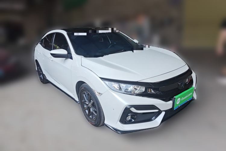 Used Honda Civic 2021 HATCHBACK 220TURBO CVT New Trendsetter Front Right 45 Deg