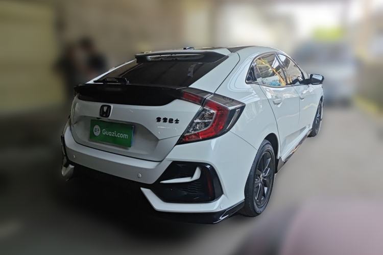 Used Honda Civic 2021 HATCHBACK 220TURBO CVT New Trendsetter Rear Right 45 Deg