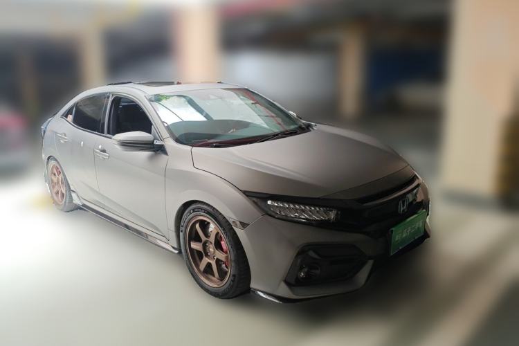 Used Honda Civic 2021 HATCHBACK 220TURBO Manual Driving Pleasure Control Front Right 45 Deg