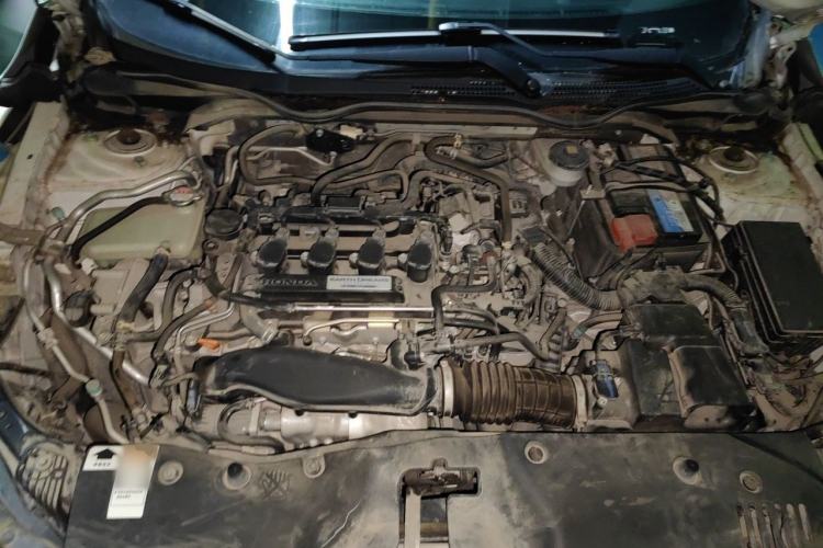 Used Honda Civic 2021 HATCHBACK 220TURBO CVT New Trendsetter Engine Bay