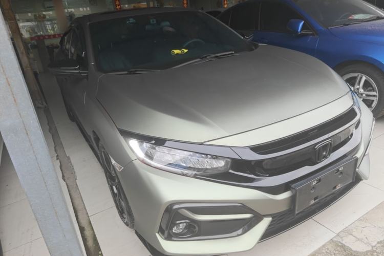Used Honda Civic 2021 HATCHBACK 220TURBO CVT Trendy Cool Edition Front Right 45 Deg