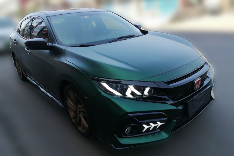 Used Honda Civic 2021 HATCHBACK 220TURBO CVT Trendy Cool Edition Front Right 45 Deg