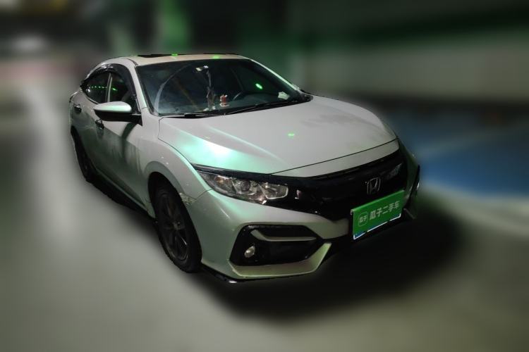 Used Honda Civic 2021 HATCHBACK 220TURBO CVT New Trendsetter Front Right 45 Deg