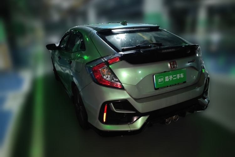 Used Honda Civic 2021 HATCHBACK 220TURBO CVT New Trendsetter Rear Left 45 Deg