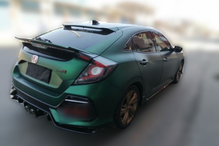 Used Honda Civic 2021 HATCHBACK 220TURBO CVT Trendy Cool Edition Rear Right 45 Deg