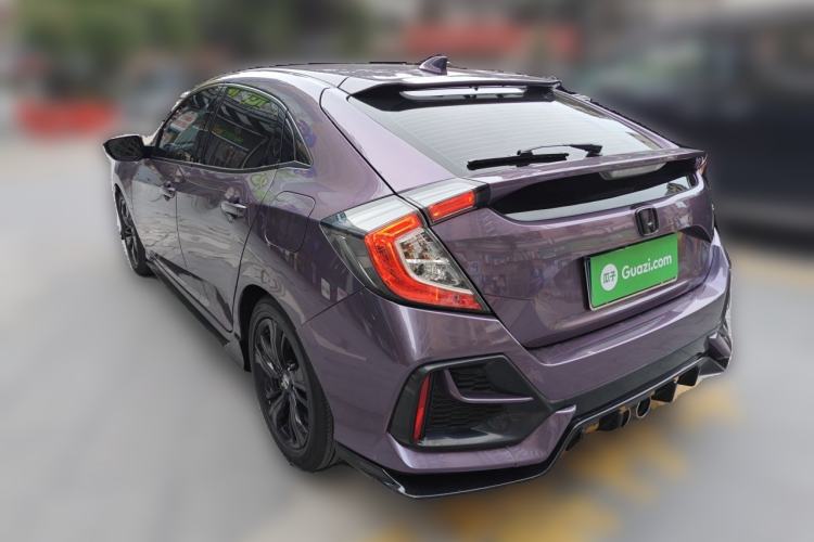 Used Honda Civic 2021 HATCHBACK 220TURBO CVT Trendy Cool Edition Rear Left 45 Deg
