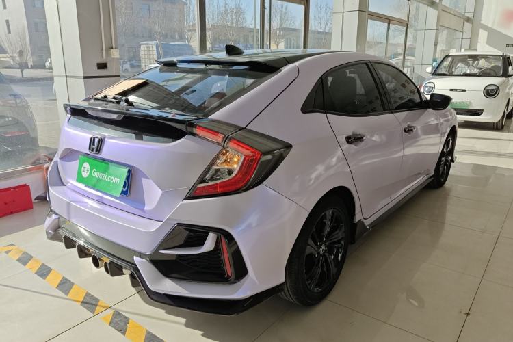 Used Honda Civic 2021 HATCHBACK 220TURBO CVT Trendy Cool Edition Rear Right 45 Deg