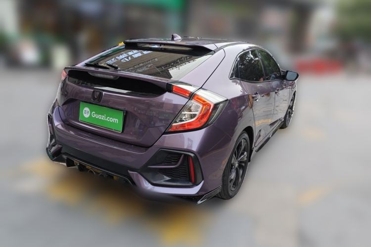 Used Honda Civic 2021 HATCHBACK 220TURBO CVT Trendy Cool Edition Rear Right 45 Deg