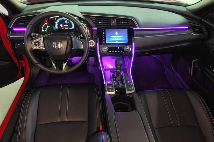 Used Honda Civic 2021 HATCHBACK 220TURBO CVT New Trendsetter Audio And AC Panel