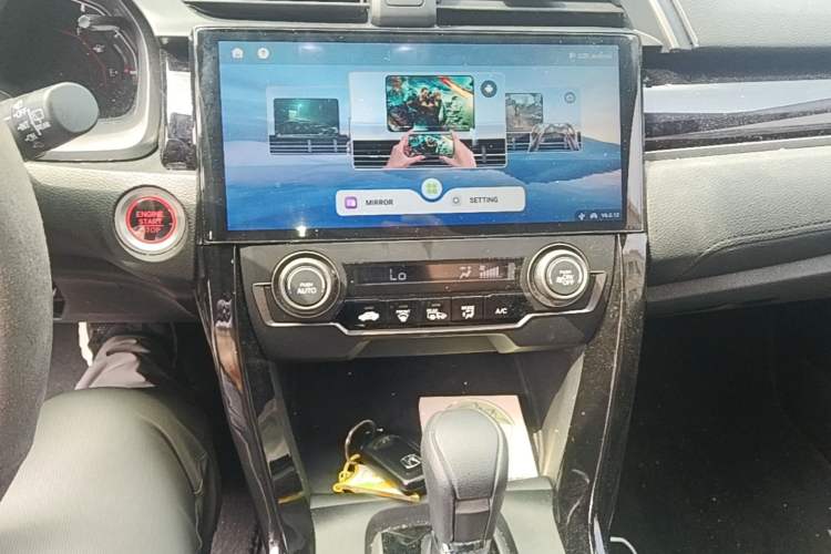 Used Honda Civic 2021 HATCHBACK 220TURBO CVT Trendy Cool Edition Audio And AC Panel