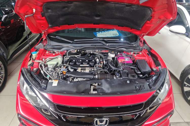 Used Honda Civic 2021 HATCHBACK 220TURBO CVT New Trendsetter Engine Bay