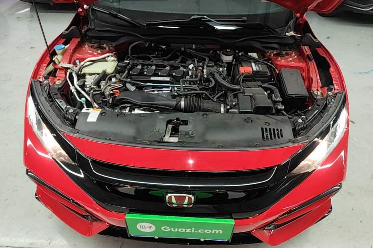 Used Honda Civic 2021 HATCHBACK 220TURBO CVT New Trendsetter Engine Bay