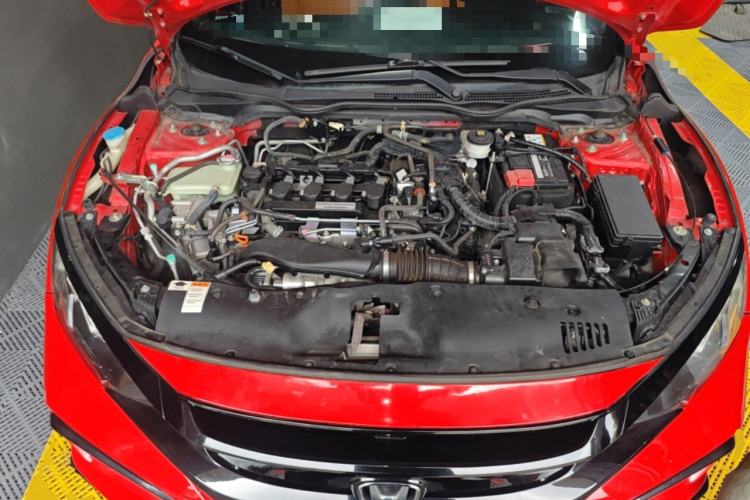 Used Honda Civic 2021 HATCHBACK 220TURBO CVT New Trendsetter Engine Bay