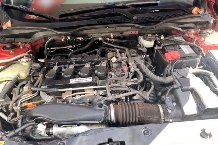 Used Honda Civic 2021 HATCHBACK 220TURBO CVT Dynamic Control Engine Bay